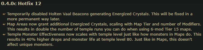 PoE2 Holten patched 0.4.0c Hotfix 12 PoE2 Holten patched 0.4.0c Hotfix 12